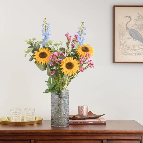 Artificial Multicoloured Wildflower Bouquet 1 Artificial Multicoloured Wildflower Bouquet
