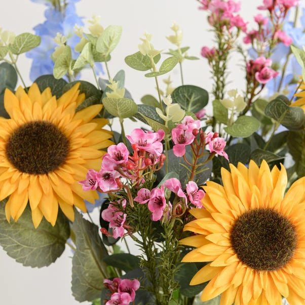 Artificial Multicoloured Wildflower Bouquet 3 Artificial Multicoloured Wildflower Bouquet - Image 3