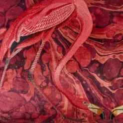 Flamingo Embroidery Cushion Magenta -EGLO Shop 30864071 alt05