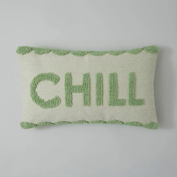 Chill Bright Slogan Cushion 2 Chill Bright Slogan Cushion - Image 2