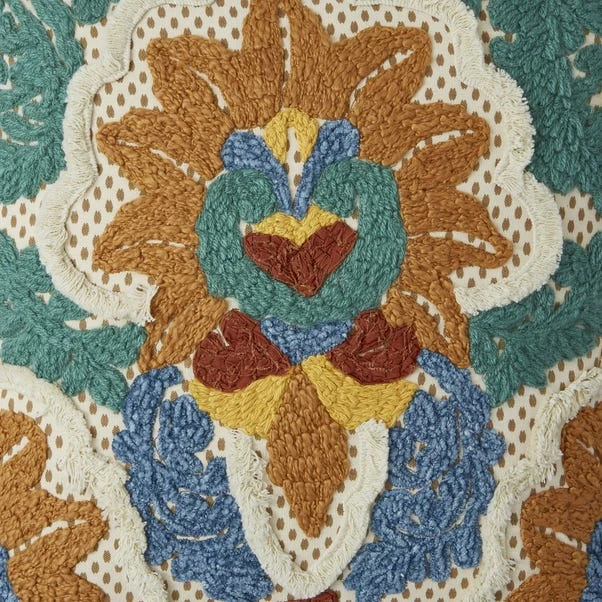 Damask Embroidered Cushion 4 Damask Embroidered Cushion - Image 4