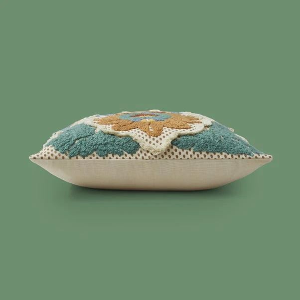 Damask Embroidered Cushion 6 Damask Embroidered Cushion - Image 6