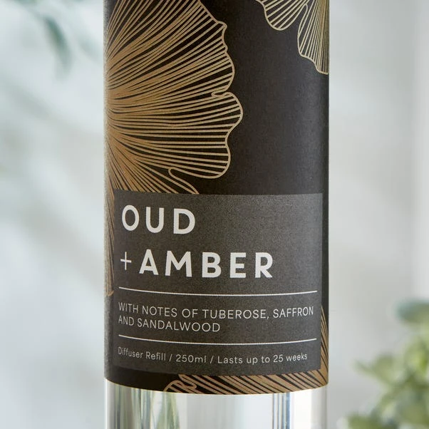 Oud And Amber Diffuser Refill 2 Oud And Amber Diffuser Refill - Image 2