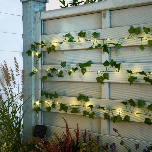 Ivy Garland 50 LED Indoor Outdoor String Lights 1 Ivy Garland 50 LED Indoor Outdoor String Lights