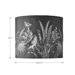 Tropical Paradise Embroidered Lamp Shade -EGLO Shop 30866834 alt08