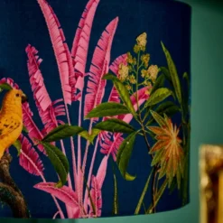 Tropical Paradise Embroidered Lamp Shade -EGLO Shop 30866835 alt02