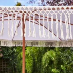 2.7m Macrame Parasol -EGLO Shop 30867365 alt02