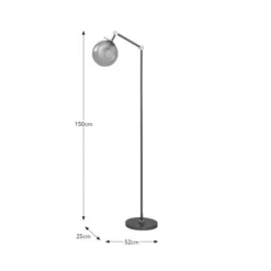 Molecular Industrial Metal Floor Lamp 11 Molecular Industrial Metal Floor Lamp -EGLO Shop 30868888 alt08