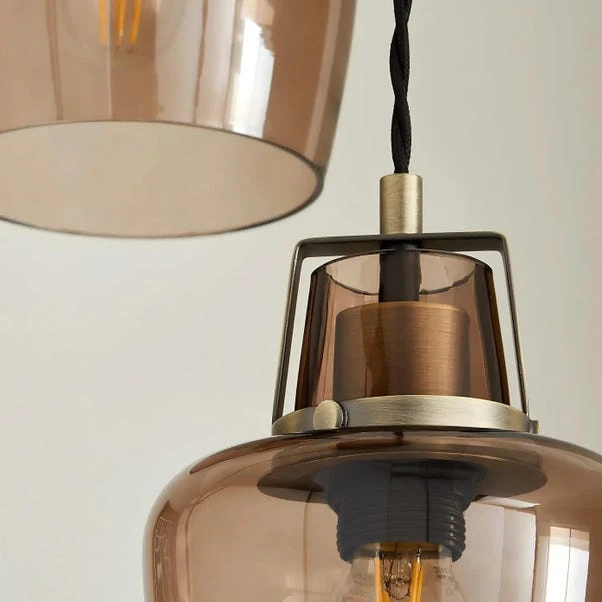 Auburn 3 Light Cluster Ceiling Light 3 Auburn 3 Light Cluster Ceiling Light - Image 3