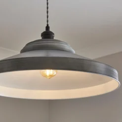 Spun Metal Easy Fit Pendant Shade -EGLO Shop 30869130 alt02