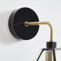 Industrial Painted Glass Wall Light -EGLO Shop 30869135 alt03