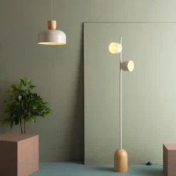 Copenhagen Curved Wood And Metal Easy Fit Pendant Shade -EGLO Shop 30869712 alt09