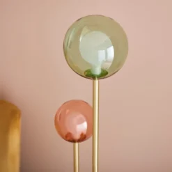 Eliza 2 Light Glass Floor Lamp -EGLO Shop 30869734 alt03