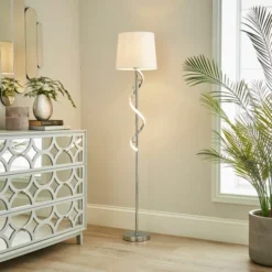 Palais 2 Light Metal Floor Lamp