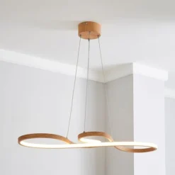 Jaxson LED Wood Effect Ceiling Light