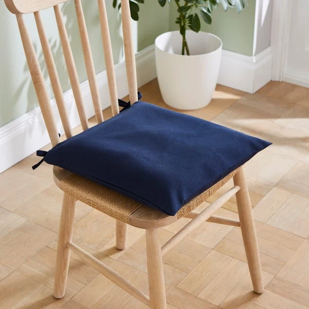 Set Of 2 Plain Seat Pad Covers 7 Set Of 2 Plain Seat Pad Covers - Image 7