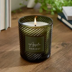 Apple Harvest Glass Candle