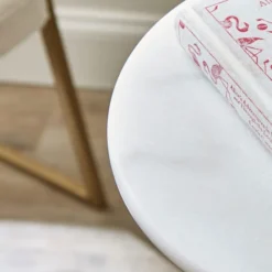 Carrara Marble Base Floor Lamp With Table 9 Carrara Marble Base Floor Lamp With Table -EGLO Shop 30871997 alt03