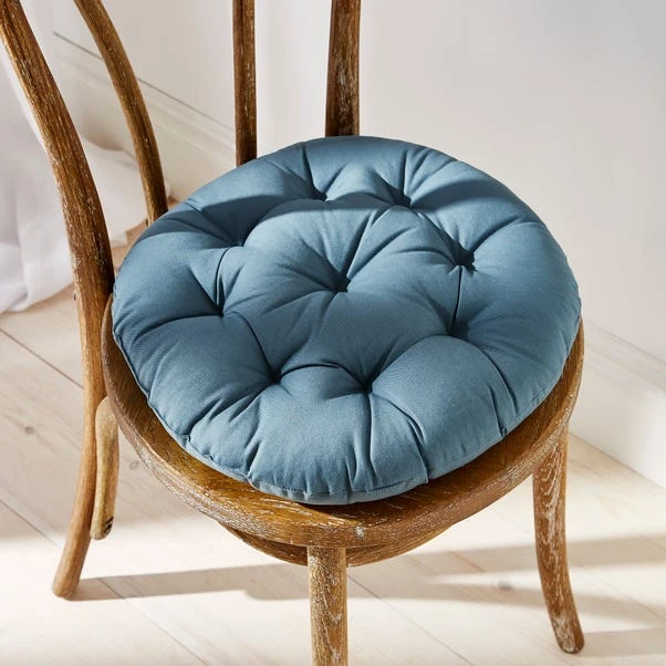 Bistro Cotton Round Seat Pad 5 Bistro Cotton Round Seat Pad - Image 5