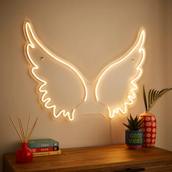 Angel Wings Neon Sign 2 Angel Wings Neon Sign - Image 2