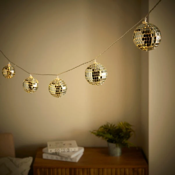 Disco Ball String Lights 2 Disco Ball String Lights - Image 2