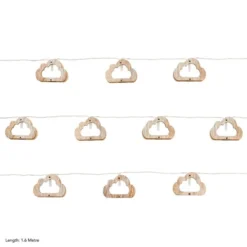 Wooden Cloud 10 LED String Lights -EGLO Shop 30873997 alt09