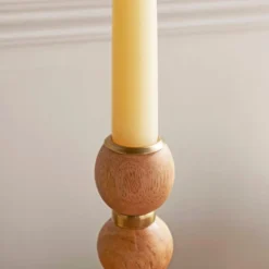 Wooden Candlestick Holder -EGLO Shop 30874914 alt02