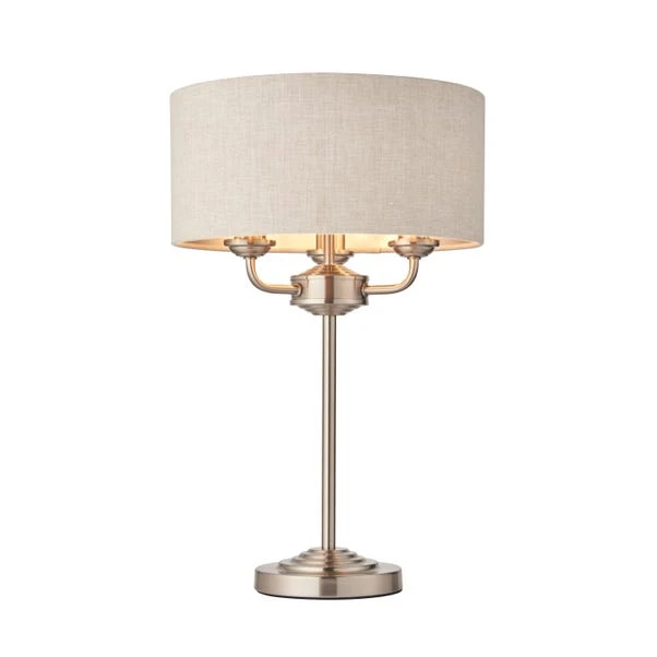 Vogue Sandringham 3 Light Table Lamp 15 Vogue Sandringham 3 Light Table Lamp - Image 15