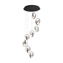 Vogue Rocco 8 Light Cluster Ceiling Light -EGLO Shop 30878882 alt07