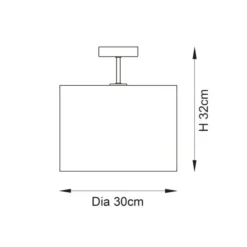 Vogue Marson Semi Flush Ceiling Light 15 Vogue Marson Semi Flush Ceiling Light -EGLO Shop 30878919 alt07