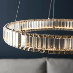 Vogue Katana Crystal Hoop LED Ceiling Light 14 Vogue Katana Crystal Hoop LED Ceiling Light -EGLO Shop 30878921 alt04