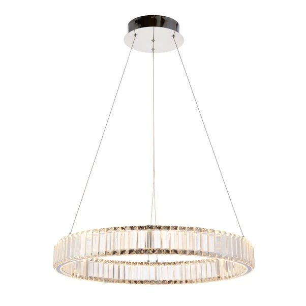 Vogue Katana Crystal Hoop LED Ceiling Light 8 Vogue Katana Crystal Hoop LED Ceiling Light - Image 8