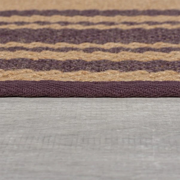 Churchgate Drayton Striped Jute Rug 20 Churchgate Drayton Striped Jute Rug - Image 20