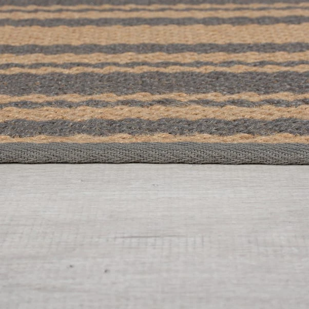 Churchgate Drayton Striped Jute Rug 14 Churchgate Drayton Striped Jute Rug - Image 14