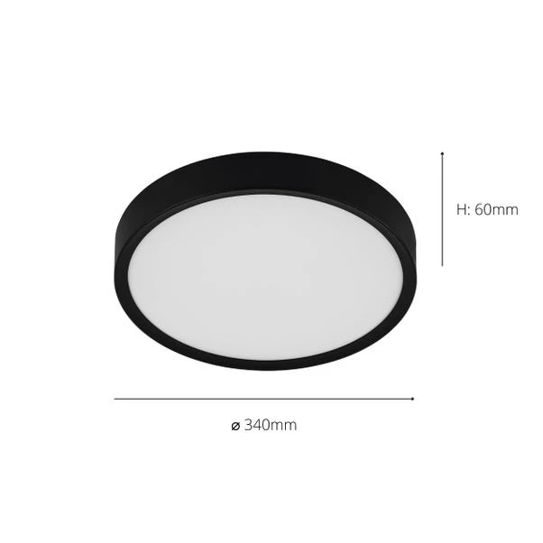 EGLO Musurita Integrated LED Flush Ceiling Light 9 EGLO Musurita Integrated LED Flush Ceiling Light - Image 9