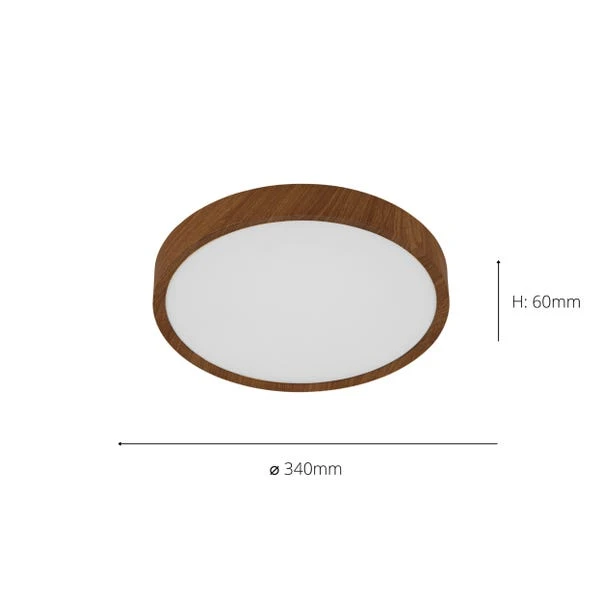 EGLO Musurita Integrated LED Flush Ceiling Light 5 EGLO Musurita Integrated LED Flush Ceiling Light - Image 5