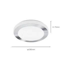 EGLO Carpi LED Round Flush Ceiling Light -EGLO Shop 30886032 alt03