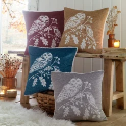 Lodge Woodland Owls Cushion -EGLO Shop 30888538 alt02