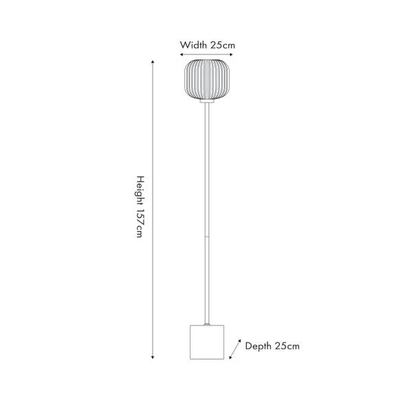 Bella Squoval Floor Lamp 5 Bella Squoval Floor Lamp - Image 5