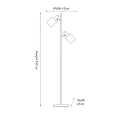 Aaron Task Floor Lamp -EGLO Shop 30889351 alt04