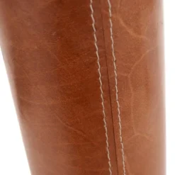 Laurence Tan Leather And Brass Cylindrical Table Lamp -EGLO Shop 30889388 alt02