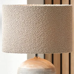 Rouen Boucle Cylinder Lamp Shade -EGLO Shop 30889417