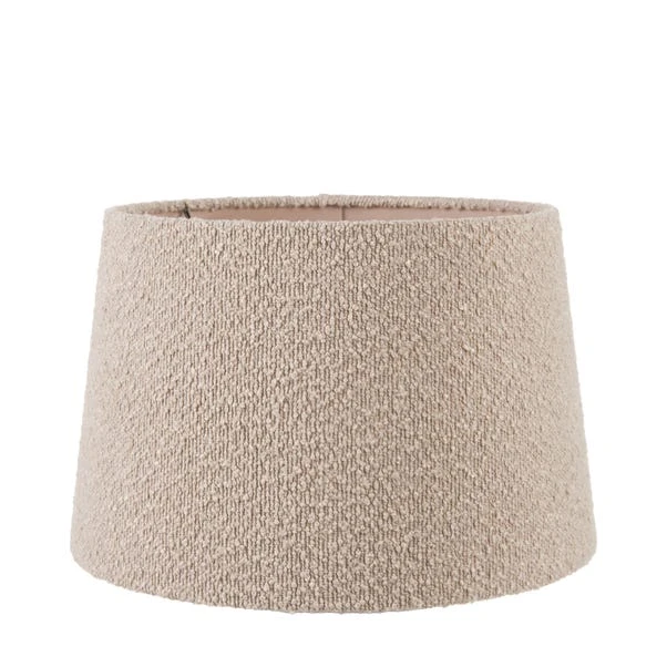 Martigues Boucle Tapered Cylinder Lamp Shade 5 Martigues Boucle Tapered Cylinder Lamp Shade - Image 5