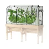 VegTrug Medium Wall Hugger Greenhouse Frame And Multi Cover Set