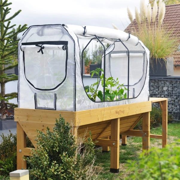 VegTrug Medium Classic Greenhouse Frame And Multi Cover Set 1 VegTrug Medium Classic Greenhouse Frame And Multi Cover Set
