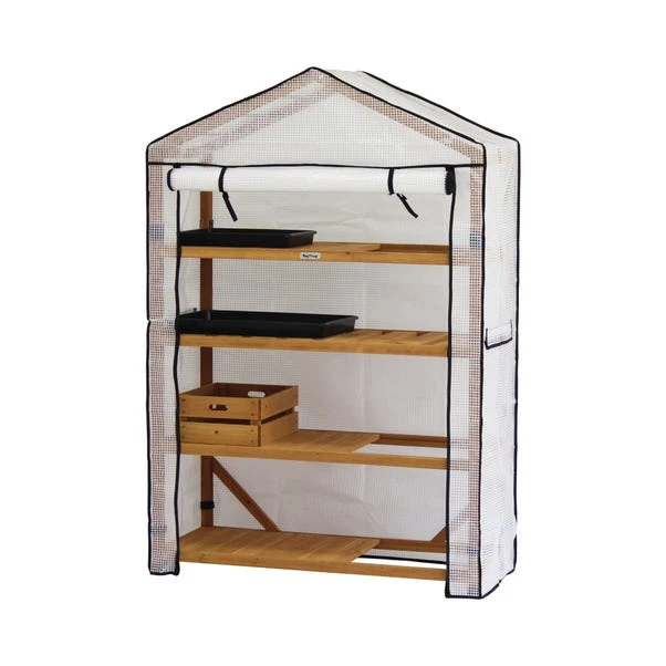 VegTrug Nursery Greenhouse 4 Tier Wide 3 VegTrug Nursery Greenhouse 4 Tier Wide - Image 3