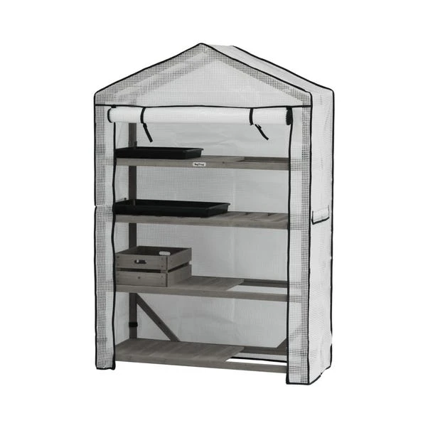 VegTrug Nursery Greenhouse 4 Tier Wide 1 VegTrug Nursery Greenhouse 4 Tier Wide