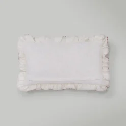 Primrose Floral Ruffle Edge Rectangular Cushion -EGLO Shop 30893264 alt04