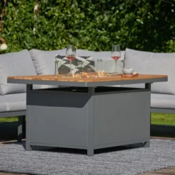 Stockholm Corner Set With Fire Pit Table -EGLO Shop 30893651 alt01