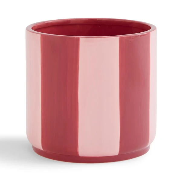 Elements Striped Ceramic Plant Pot 9 Elements Striped Ceramic Plant Pot - Image 9